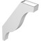 Ekena Millwork 4-in. W x 22-in. D x 34-in. H Funston Architectural Grade PVC Knee Brace BRCP04X22X34FST - alternate 4